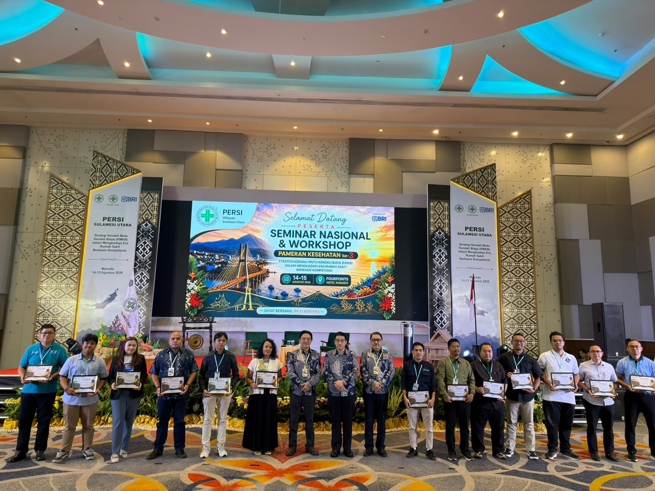 Seminar, Workshop Nasional Pameran Kesehatan ke-3 PERSI SULUT